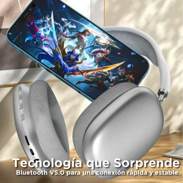 Auriculares Bluetooth Diseño Moderno y Som Potente - Nimbus Pro Max
