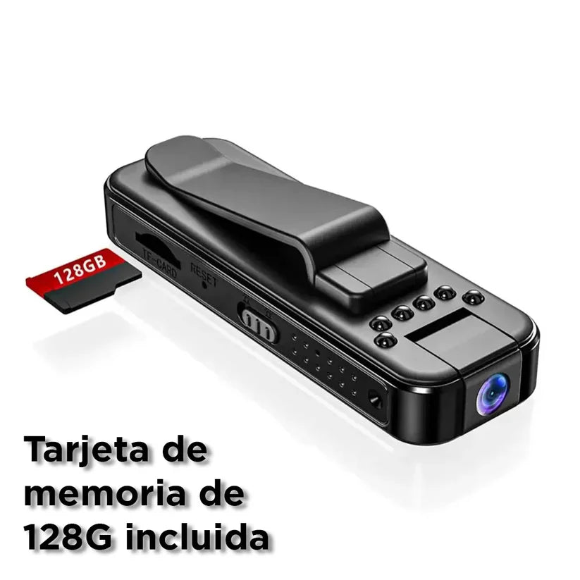 CamPro - Mini Cámara Portátil Rotación 180° Captura lo que más te Importa
