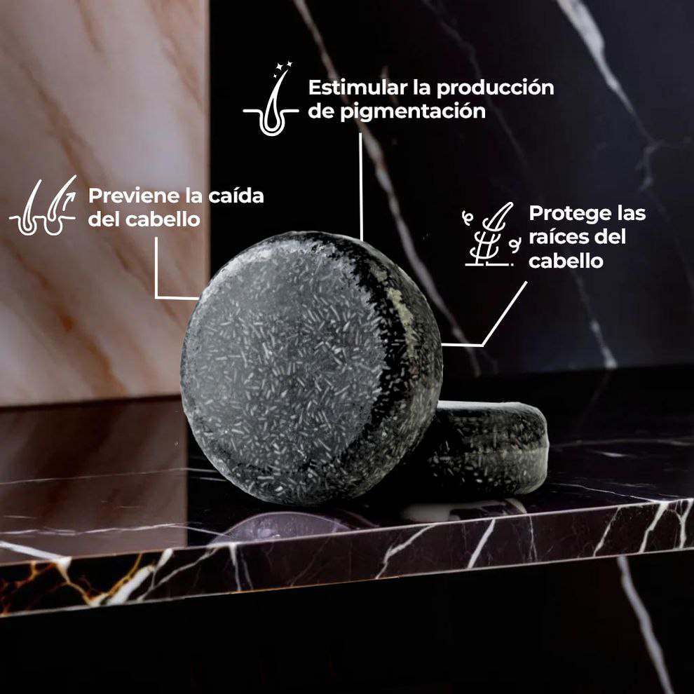 Jabón TonoNatural – Elimina el Cabello Blanco, Restaura el Color Natural y Recupera Tu Juventud