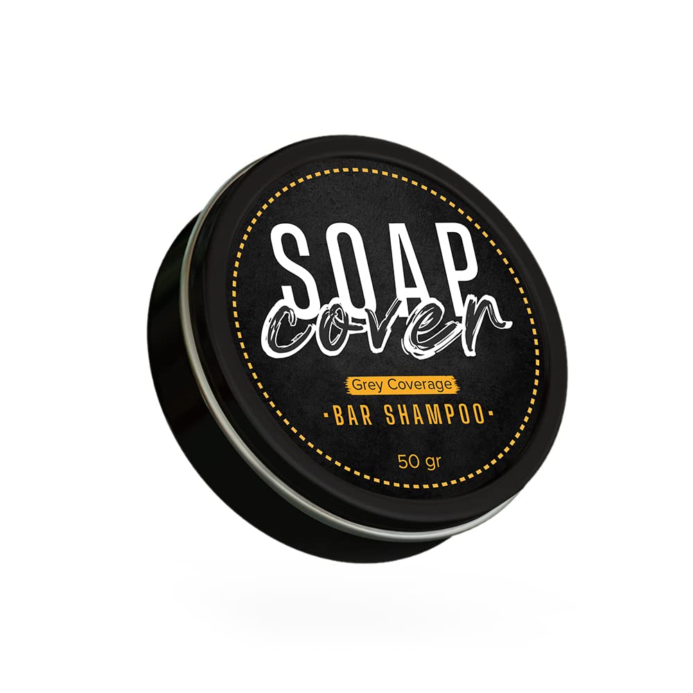 Jabón SoapCover - Elimina el Cabello Blanco, Restaura el Color Natural y Recupera tu Juventud