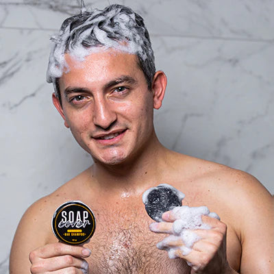 Jabón SoapCover - Elimina el Cabello Blanco, Restaura el Color Natural y Recupera tu Juventud