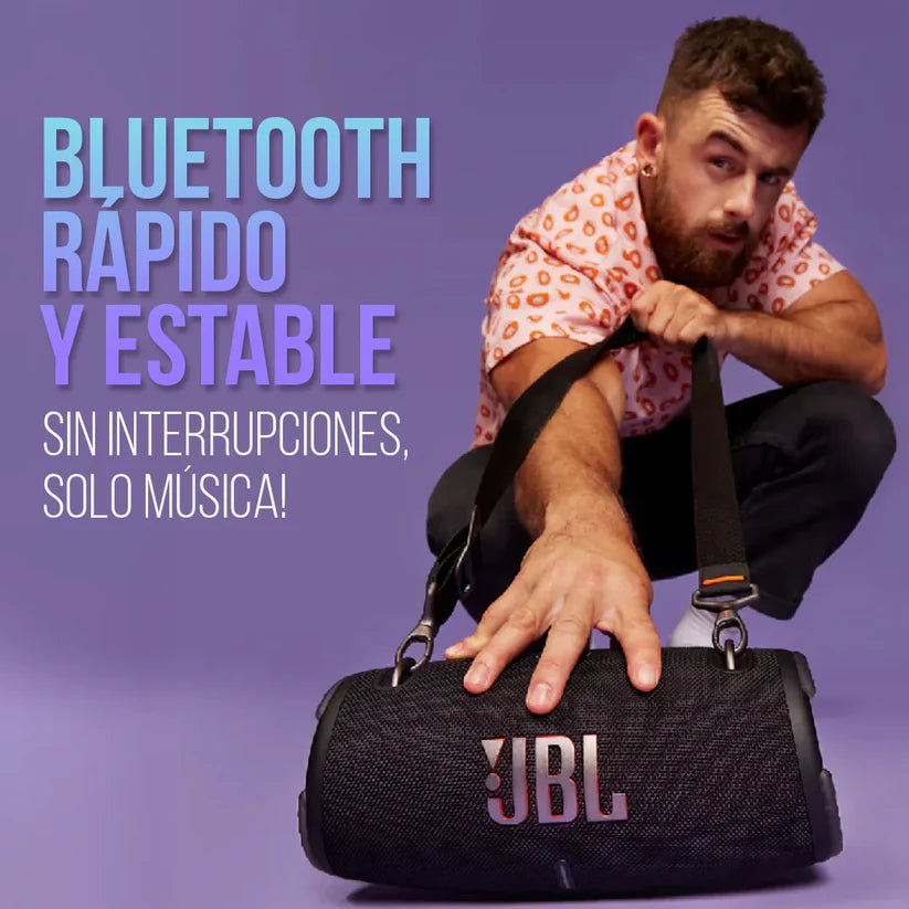 JBL CHARGE 5 - Altavoz Bluetooth portátil impermeable (IP67) con carga USB Powerbank, 20 horas de reproducción