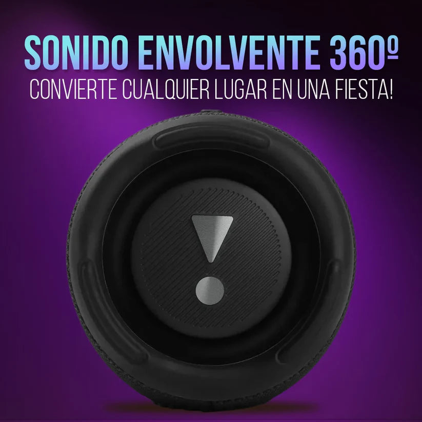 JBL CHARGE 5 - Altavoz Bluetooth portátil impermeable (IP67) con carga USB Powerbank, 20 horas de reproducción