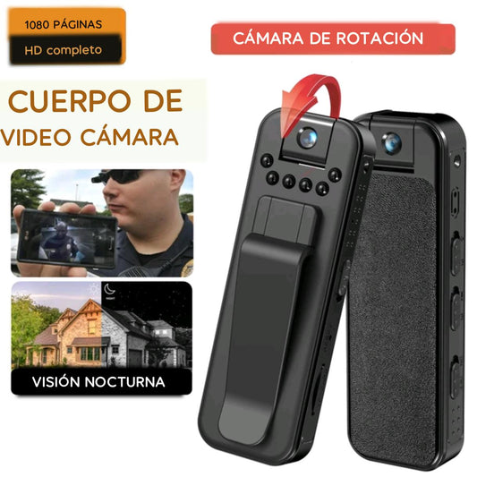 CamPro - Mini Cámara Portátil Rotación 180° Captura lo que más te Importa