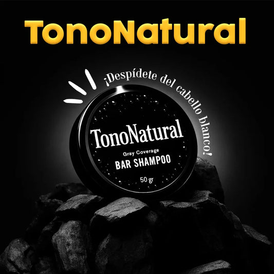 Jabón TonoNatural – Elimina el Cabello Blanco, Restaura el Color Natural y Recupera Tu Juventud